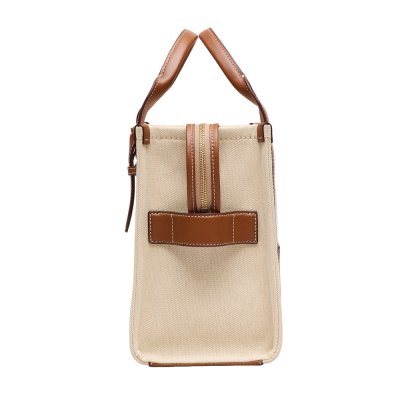 THE WAVY CANVAS MEDIUM TOTE BAG
